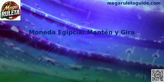 Pantalla intermedia de Moneda Egipcia Mantén y Gira