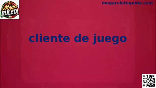 Cliente de juego Mega Ruleta Oficial en México