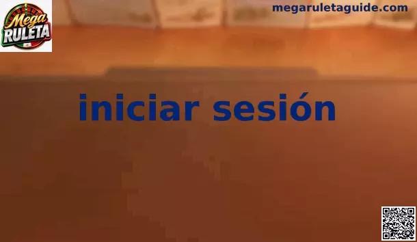 Interfaz de inicio de sesión seguro en Mega Ruleta