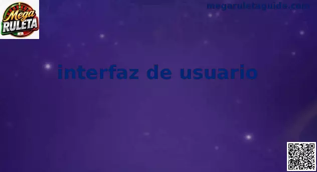 Interfaz de usuario de Mega Ruleta