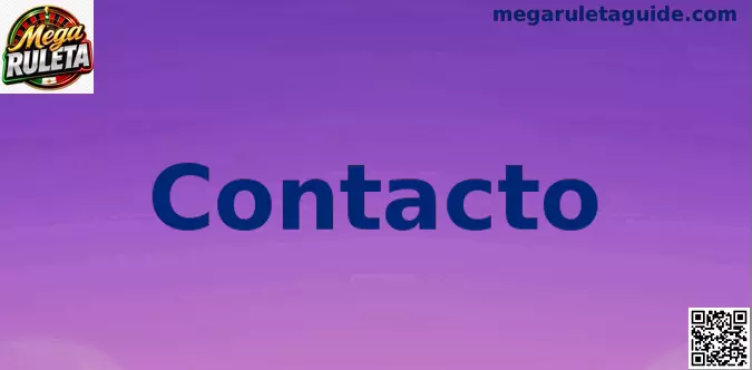 Contacto Mega Ruleta