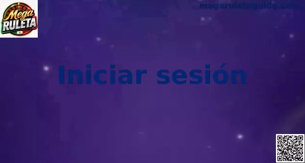 Iniciar Sesión en Mega Ruleta