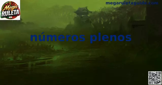 Números plenos en Mega Ruleta