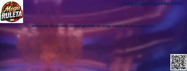 Animación 3D de rueda virtual en Mega Ruleta