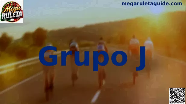 Diagrama explicativo del Grupo J en la Mega Ruleta y análisis estratégico