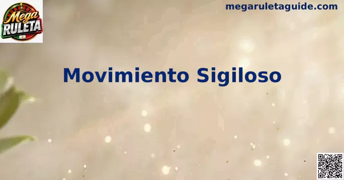 Movimiento Sigiloso en Mega Ruleta con enfoque de control, calma y juego responsable