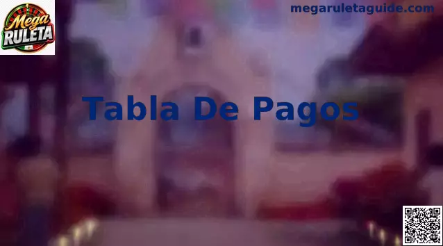 Tabla de Pagos de Mega Ruleta